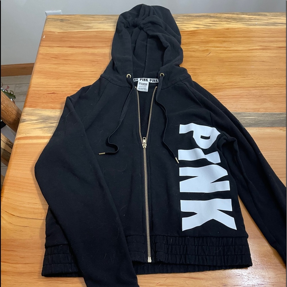 PINK Zip Up Hoodie